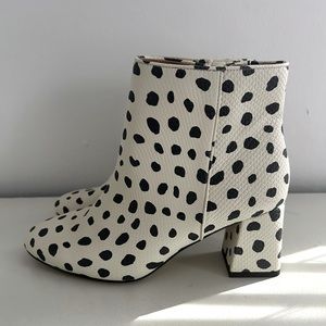 Eloquii Booties Dot Pattern Size 8 W Cute Boots Lexa Bootie